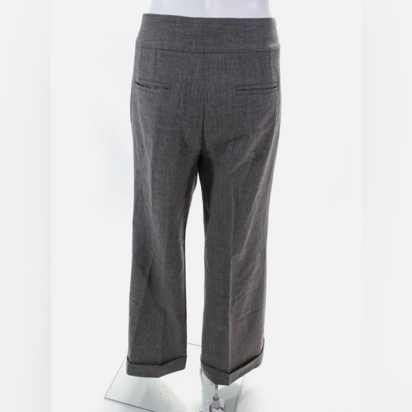 DVF Diane von Furstenberg wool wide leg trousers - Picture 2 of 12